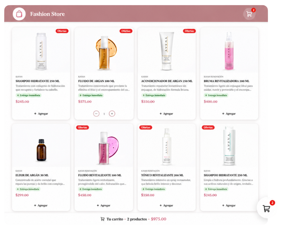 Agente Bitxy — Ecommerce en Bitxy OS
